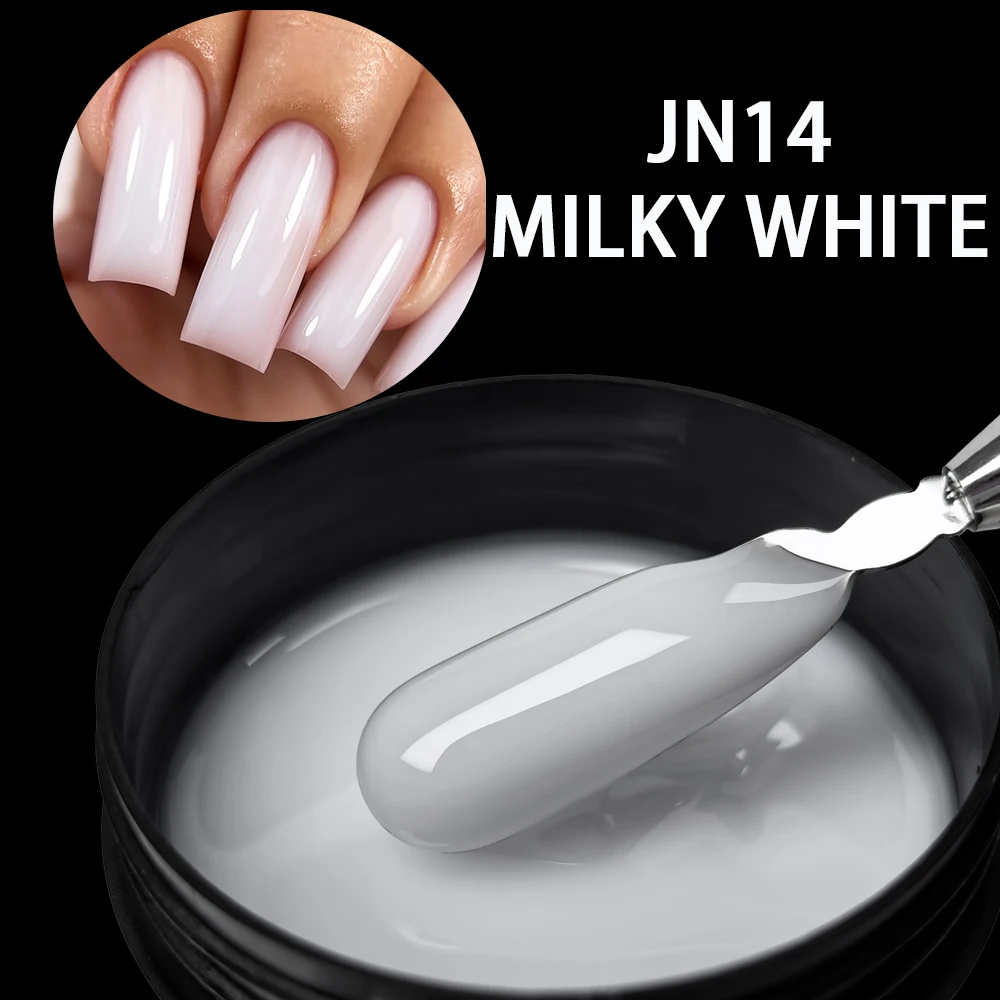 Jillnails Macaron Gel Builder Nagelgel 100g/50g LED UV Gel für Nagelverlängerung Gel-Aufbau 1 Stück/3 Stück/6 Stück/8 Stück Set