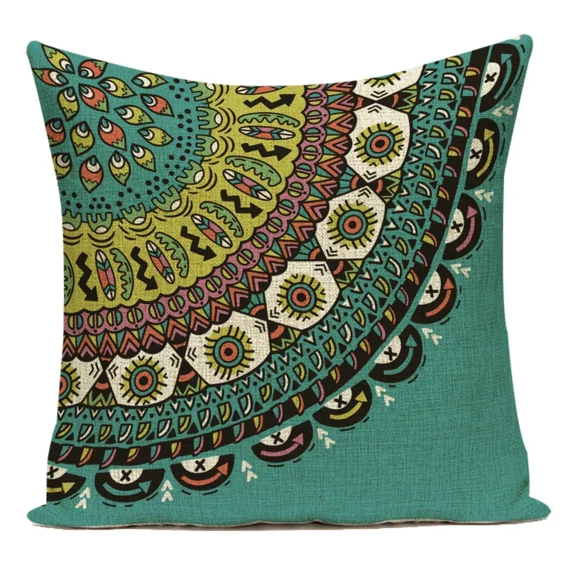 Retro High Quality Pillowcase African Ethnic Stripe Bohemian  Sofa Bed Car Cushion Cover Textile Printed Decor Pillow Cover