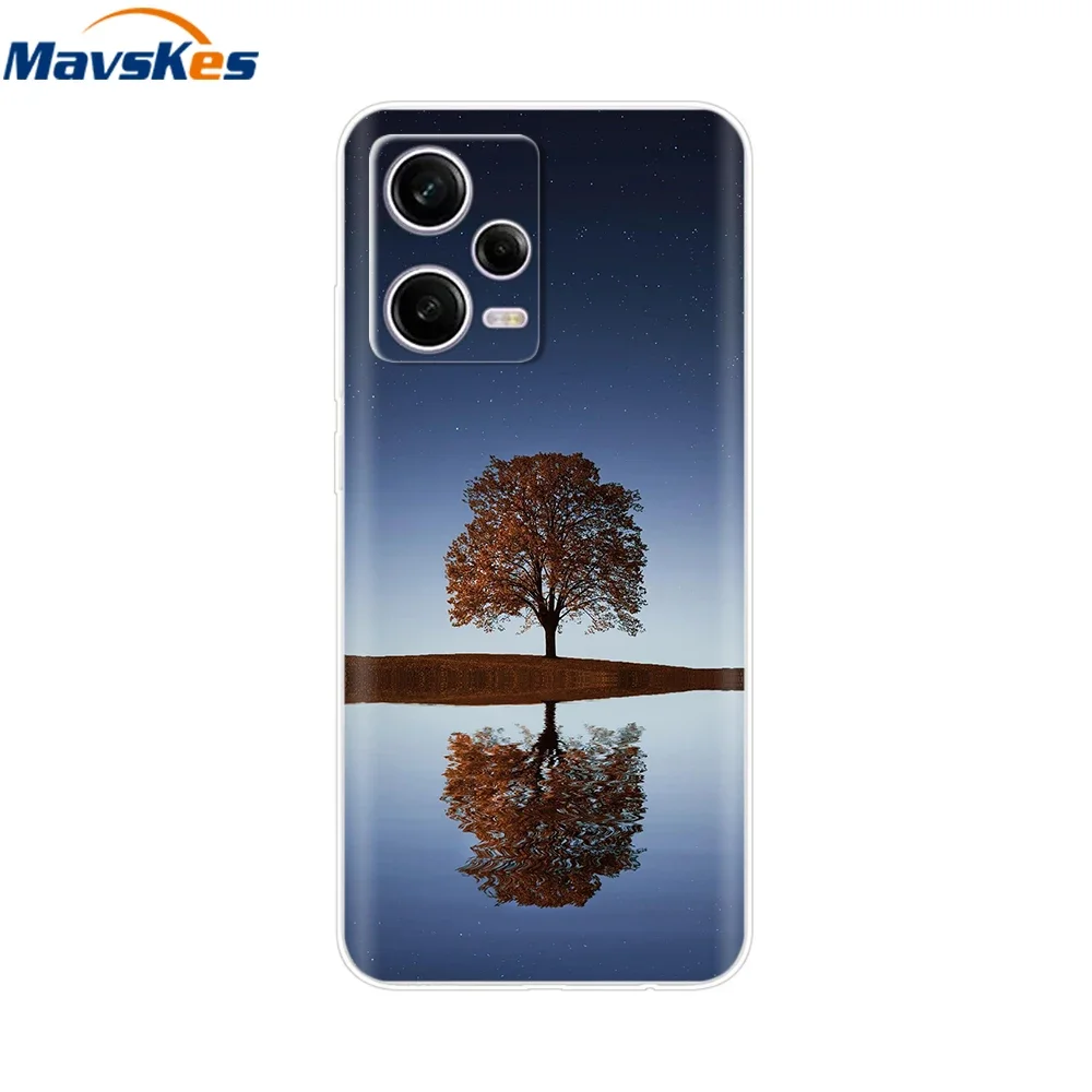 For Redmi Note 12 Pro Case Note12 Pro Cover Printed Silicone Phone Cover for Coque Xiaomi Redmi Note 12 Pro 5G Phone Case Funda view 4