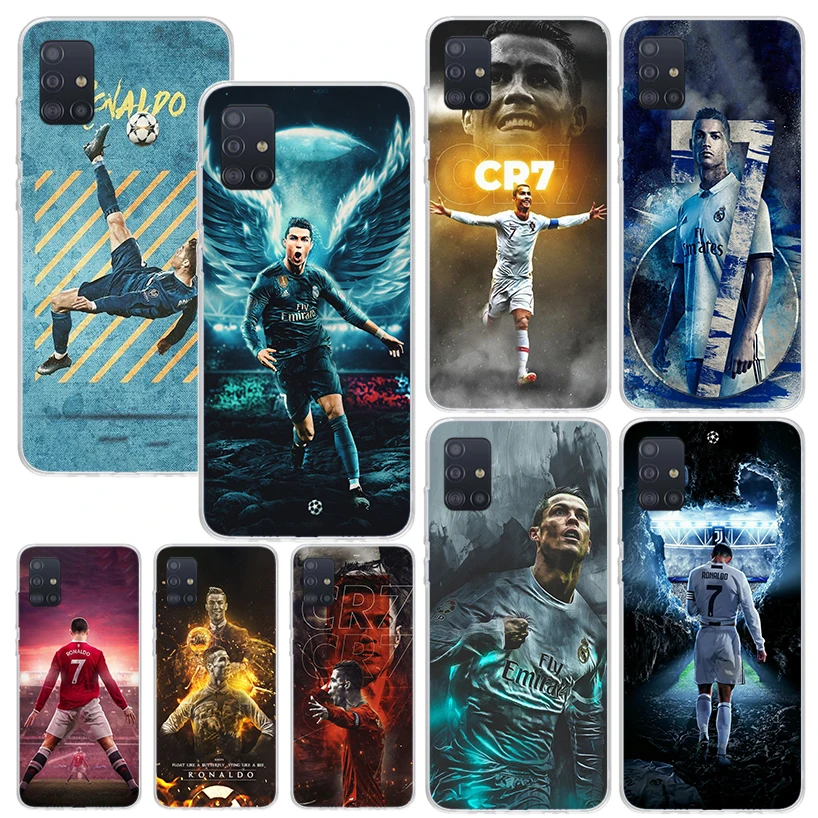 C-CR7 Superstar R-Ronaldo Football Phone Case For Samsung A51 A41 A31 A21S A11 A01 A71 A50S A40 A30S A20E A10S A70 A6 A7 A8 A9 P