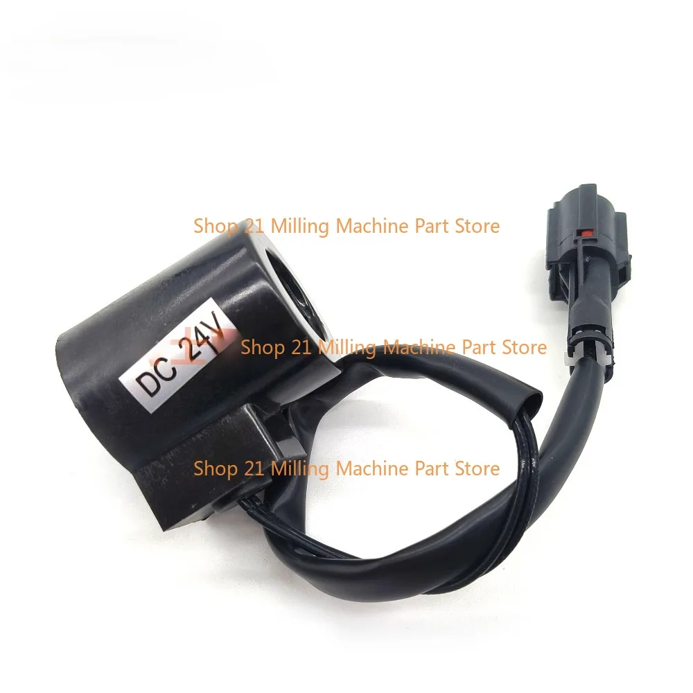 1 قطعة لشركة هيتاشي EX55/70/60/200-6/C210/135/120 سرعة السفر الملف اللولبي صمام لفائف حفارة أجزاء