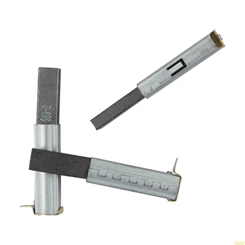 A0NC cepillo carbón duradero, cepillo carbón para Motor eléctrico Universal, repuesto para aspiradora, maquinaria
