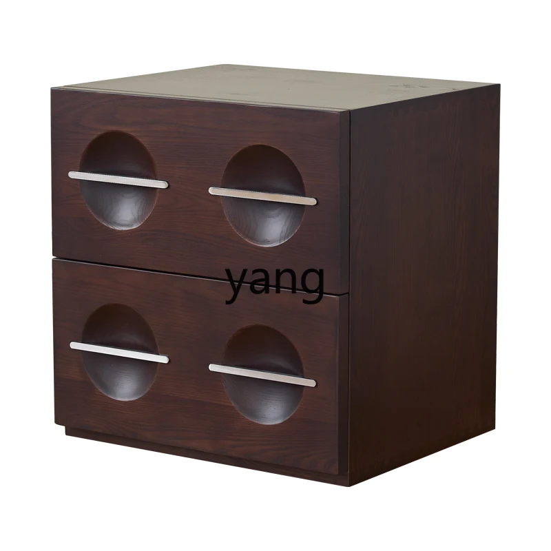

LH solid wood small apartment simple modern living room bedroom wall narrow cabinet combination
