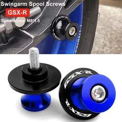 for Suzuki GSXR1000 GSXR1300 GSXR600 GSXR750 GSXR 125 GSXR 150 Motorcycle CNC Swing Arm Spools Sliders Swingarm Screw Stand