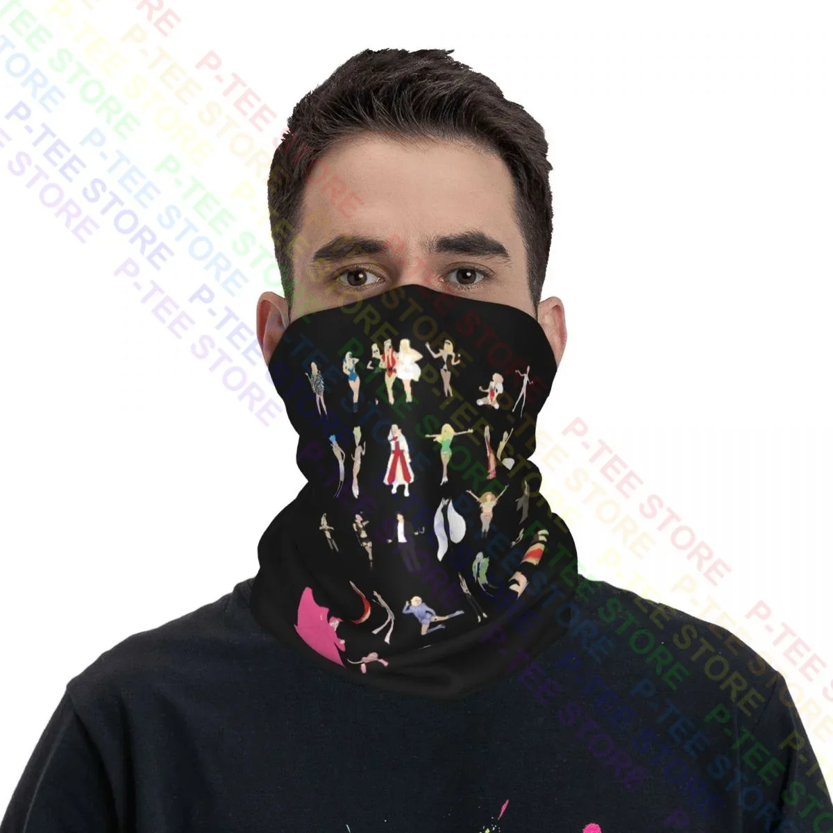 Dame Gaga Ikone Pop minimalist ischen Monster Chromatica feminist isch lgbt Symbol Hals Gamasche Bandana Schal Gesichts maske magischen Schal