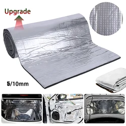 5/10MM Sound Deadener Heat Insulation Mat Car Van Sound Proofing Deadening Insulation Car Hood Insulation Silent Door Wall