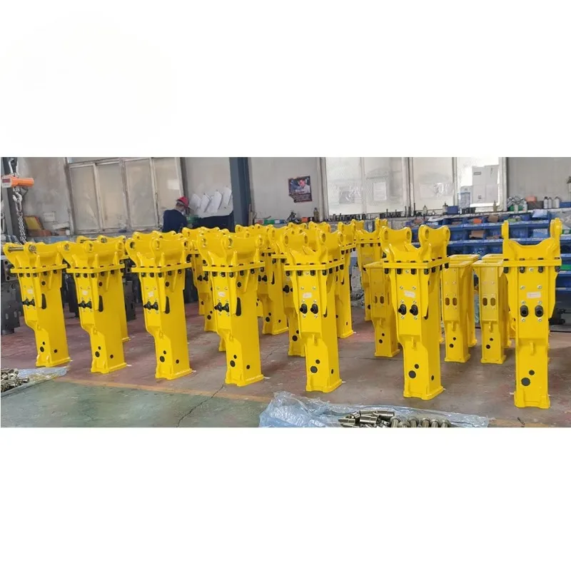 High Frequency Rock Breaking Hammer Durable Hydraulic System For Mining Quarry Mountain Crushing Project