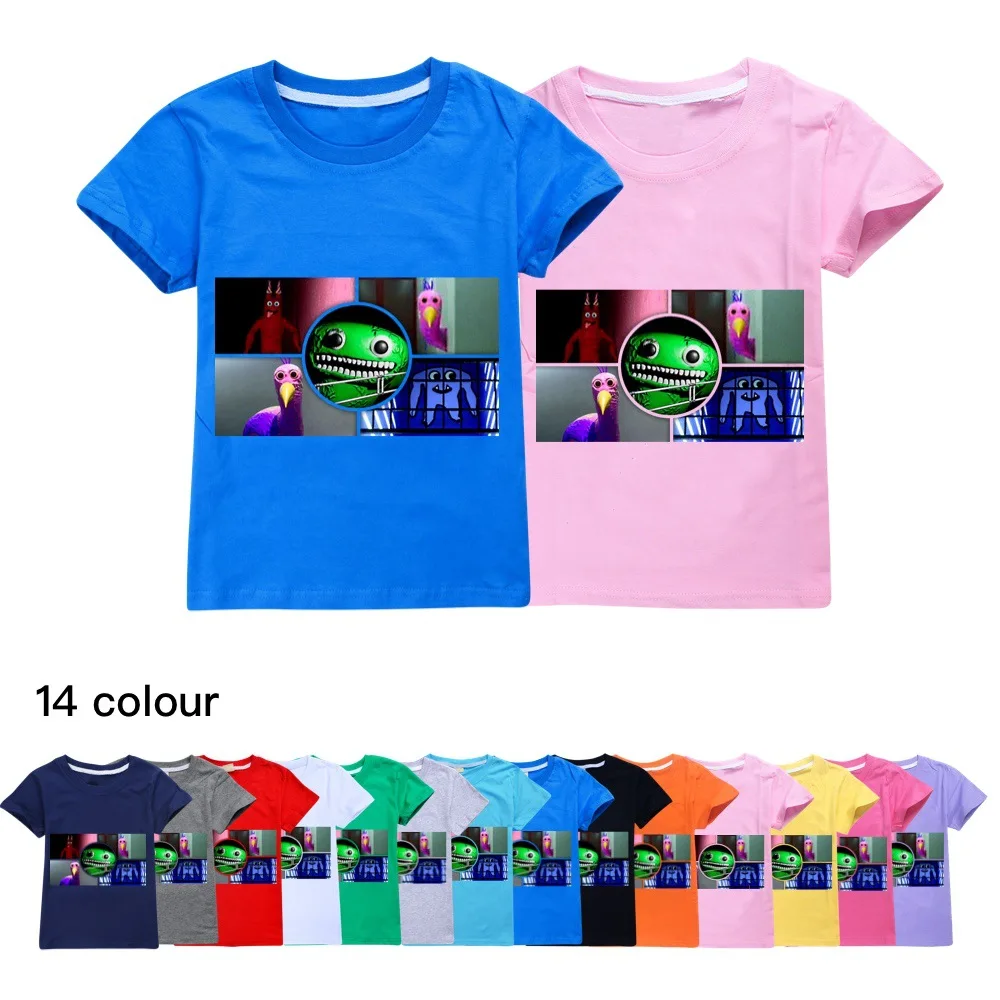 

Garten Of Banban 2 T Shirt for 3D Print Kids Cartoon Anime Tshirts Toddler Boys Girls T-shirt Child Tee Tops Camiseta Streetwear