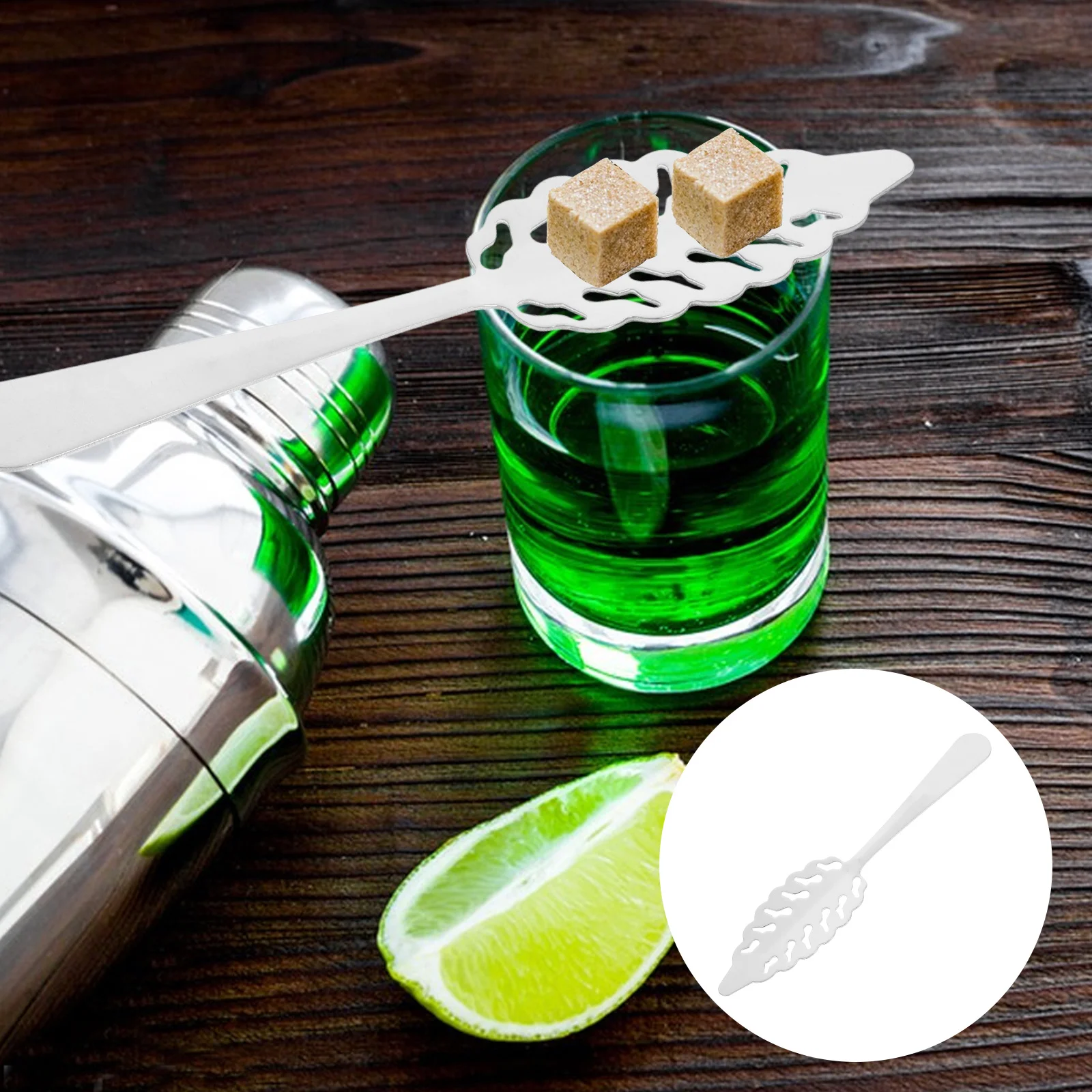 Delicate Absinthe Spoon Oul Filter Stainless Steel Household Dripper Multi-function Wormwood