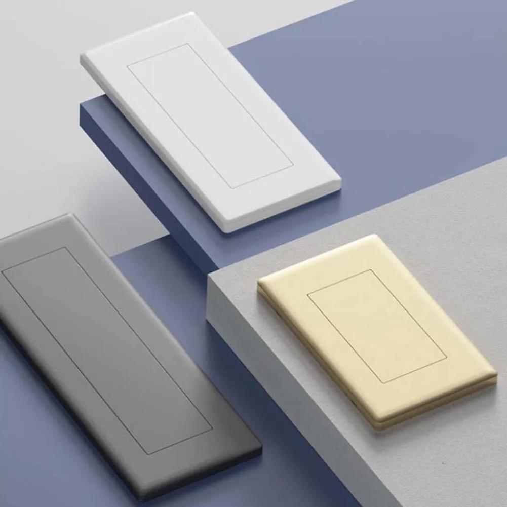 118 Type Switch And Socket Panel Electric Wall Switch Socket -Blank Cover Panel Outlet Plate Covers Wire Protection