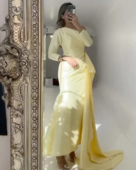 Dostosowane blask trąbka jedno ramię sukienki Midi suknie balowe klasyczny wykwintny nowoczesny styl Pastrol unisex w stylu chińskim Fo