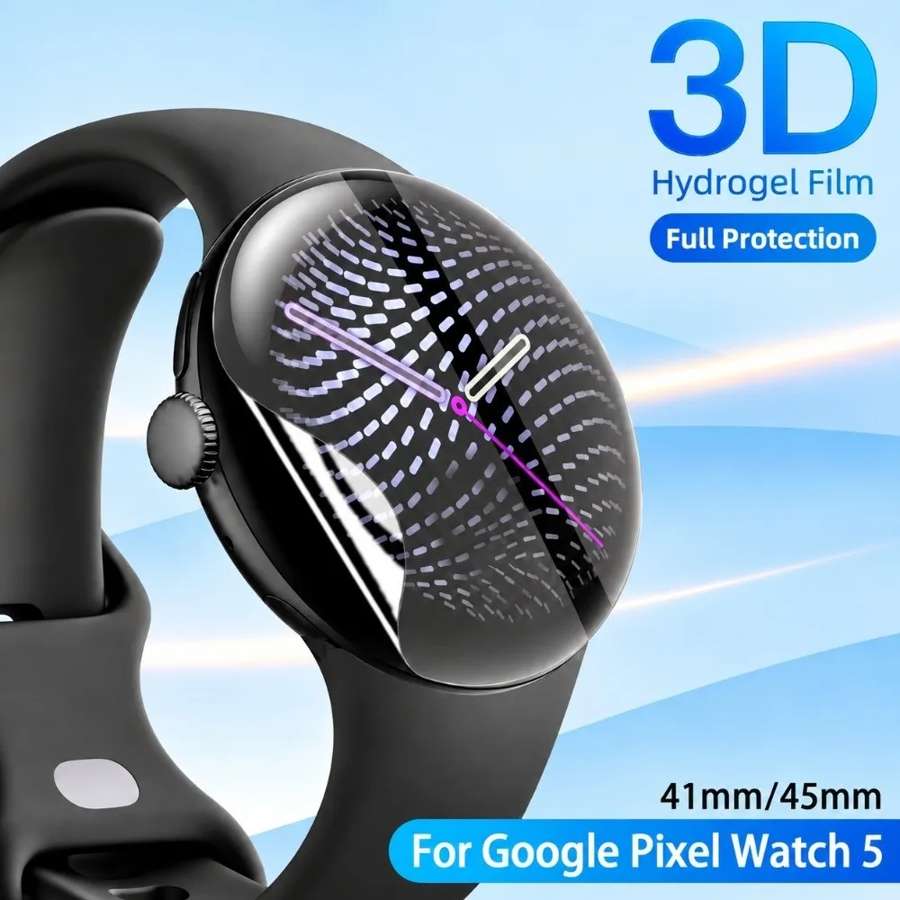 Soft Film Screen Protector Film 45mm 41mm Full Coverage Hydrogel Screen Protector Anti-Scratch HD Screen Protector
