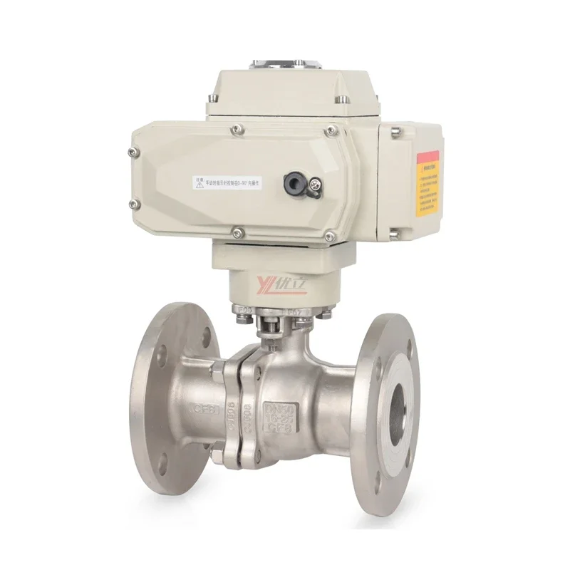 4inch 6inch Flange stainless steel 304 316 150lb 10K 1.6mp WCB motorized AC220V explosion-proof electric Flanged Ball Valve