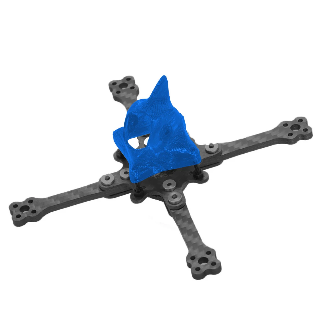 Cadre FPV de 2/3/3.5 pouces avec support de caméra imprimé en 3D TPU, pour moteur 1103 1104 1105 1106 1204 pour quadrirotor RC longue portée