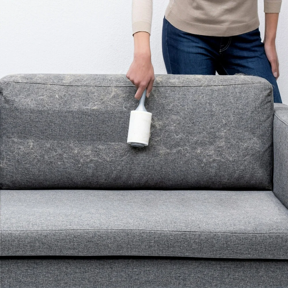 Extra Sticky Lint Roller 95 Sheets Pet Hair Remover Ergonomic Handle Versatile Cleaning Tool Clothes Furniture Car Seats