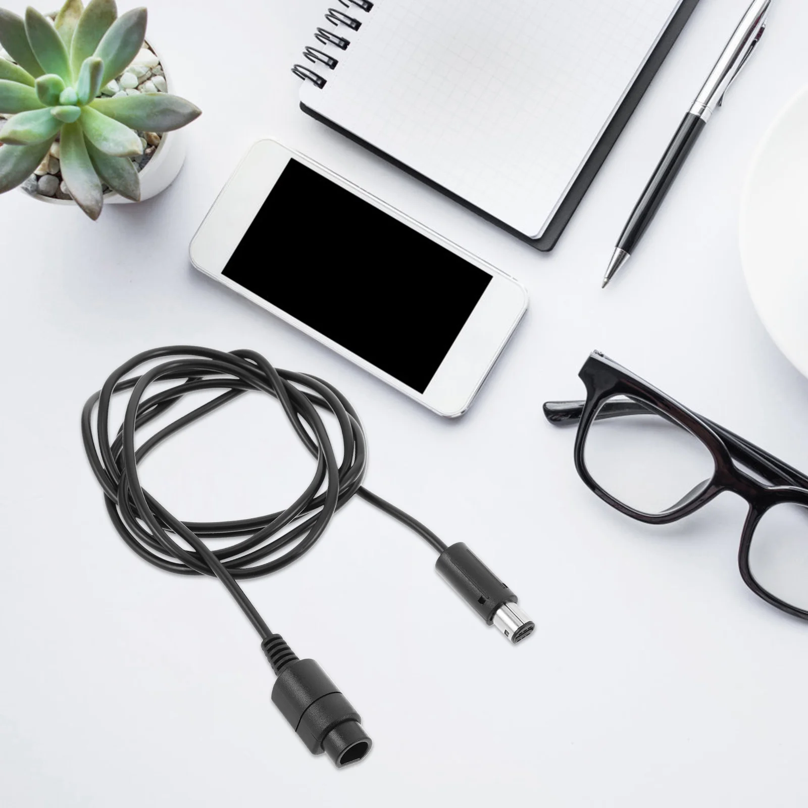 

Extended Gaming Controller Cable 2.5m Robust Design for Game Consoles Wide Compatibility Easy Plug and Play Controller