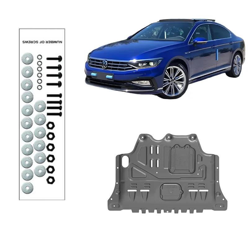 Exact Fit 3D Scanned Underbody Guard Engine Protection Plate Assurance For Volkswagen Passat 2019-2024 1.4T 2.0T