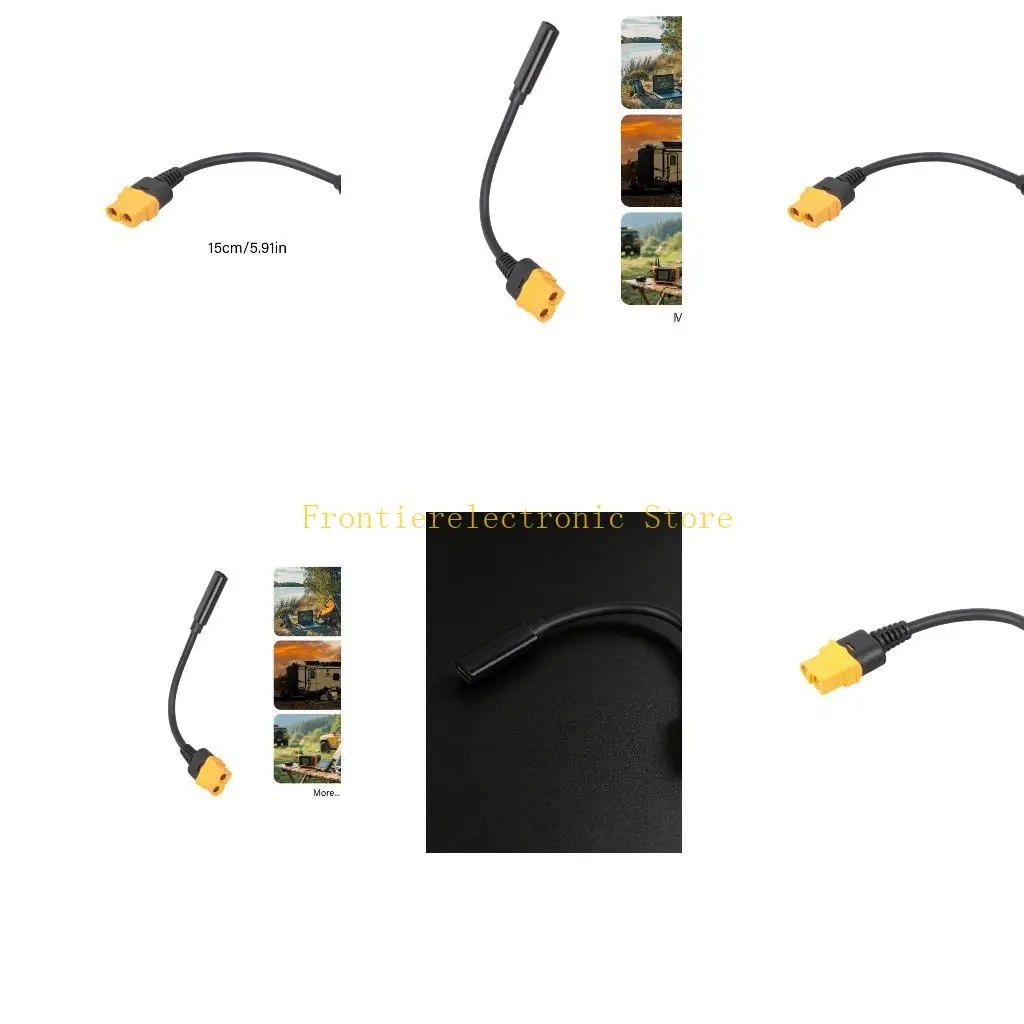 G8DB USB C Female To XT60 Female 100W Power Adapters Cable For TS100 Soldering Iron