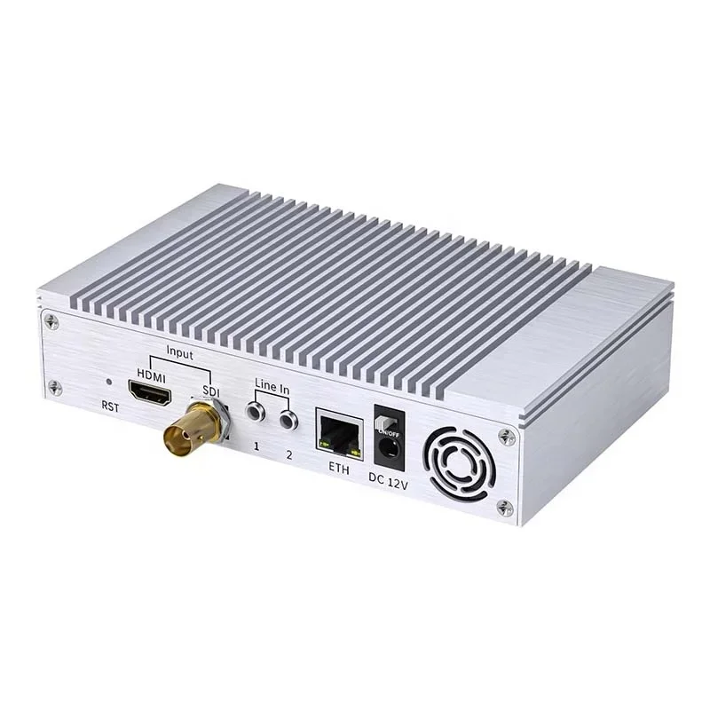 Custom Made 4K60 12G SDI  StandAlone Endoscope 2 Channel 4K Switchable RTMP  Encoder Capture Card Box Digital Video Recorder