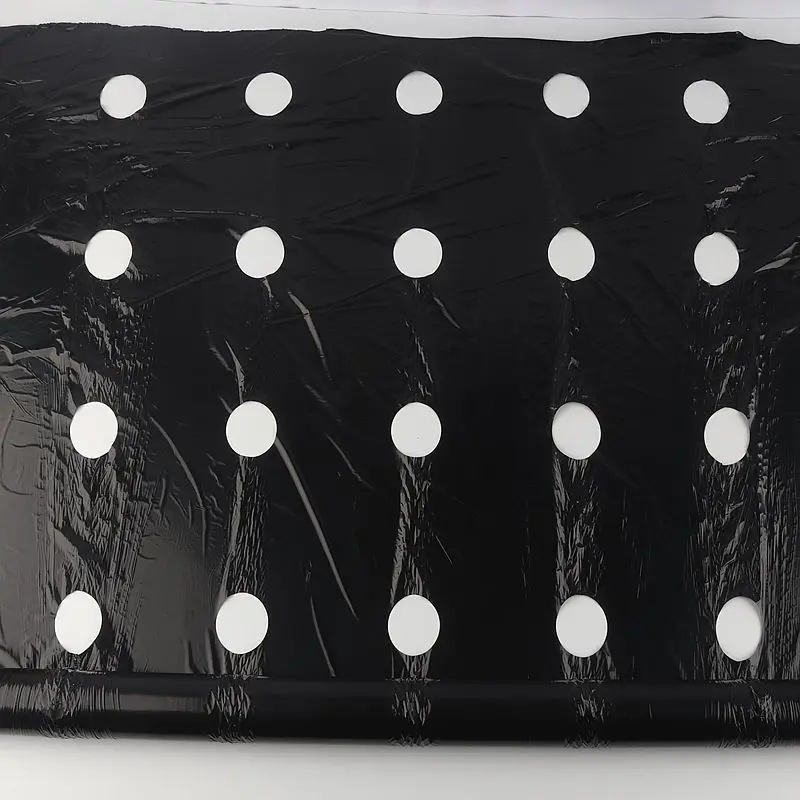 20255Holes 0.95mx560m 0.02mm Mulch Film PE Plastic Mulch Agricultural Plants Cover Film Frost Protection Keep Warm Control