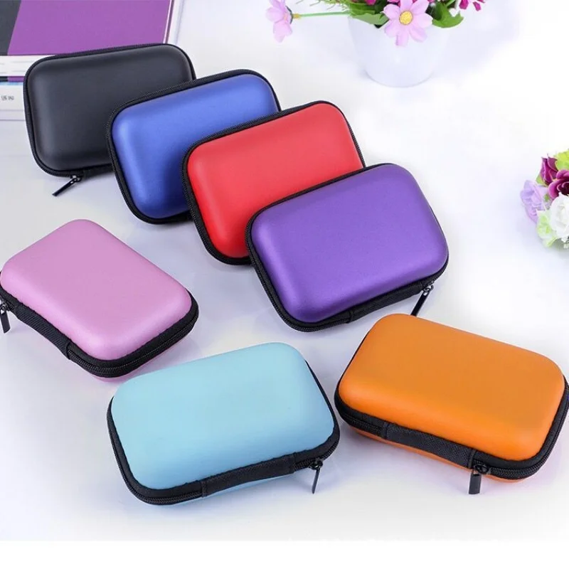 

Sundries Travel Storage Bag Charging Case for Earphone Package Zipper Bag Portable Travel Cable Organizer Electronics Storage