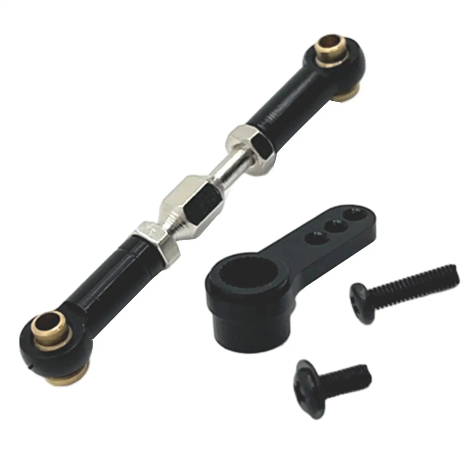 Hoge Precisie RC Auto Duwstang Metalen Stuurstangen voor 1/16 RC Truck Onderdelen Vervanging