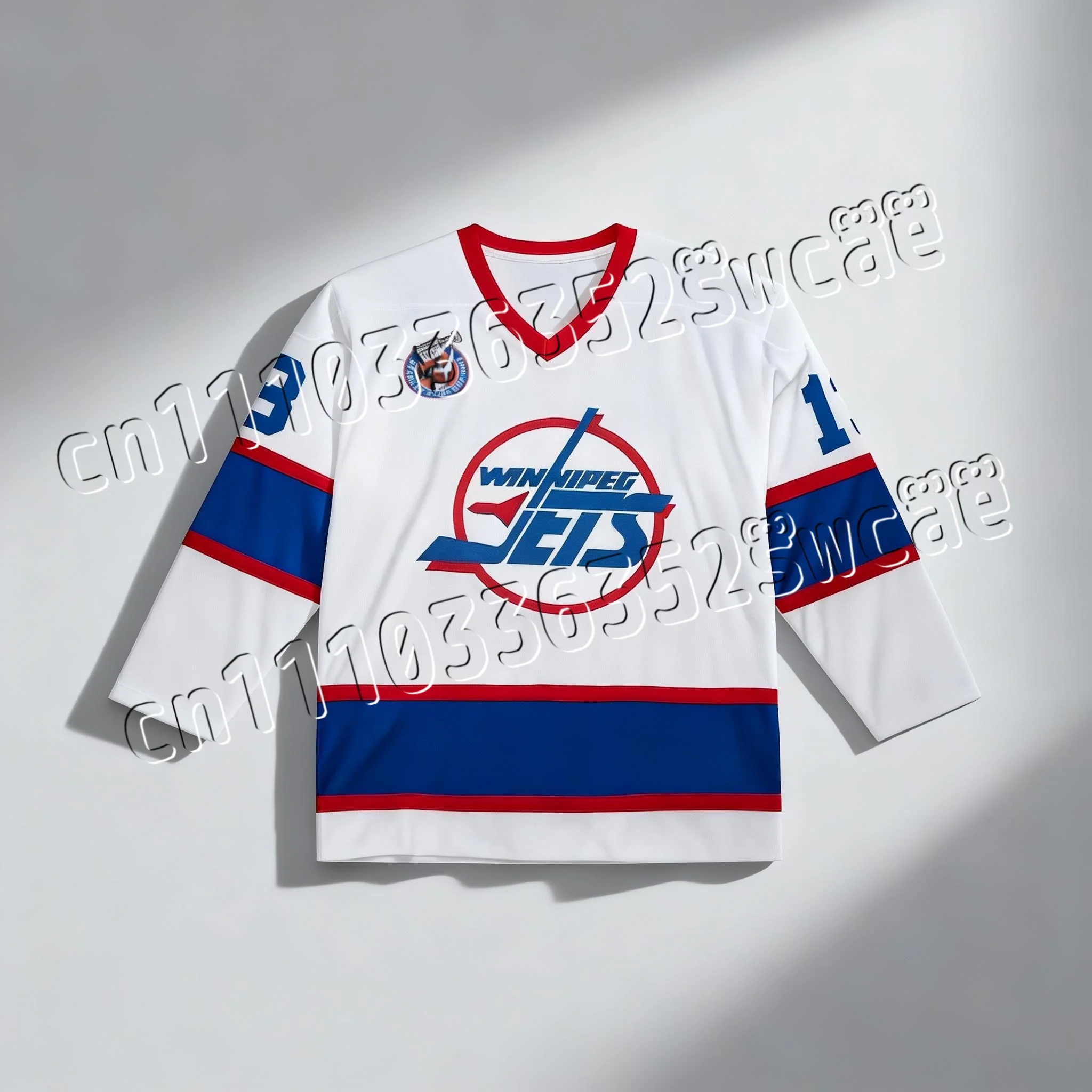 Camiseta Retro de Hockey para Niños y Adultos, Modelo 2026-27, Estilo Jet, Teemu Selanne, Winnipeg 1992-93, Color Blanco, Unisex, para Fanáticos