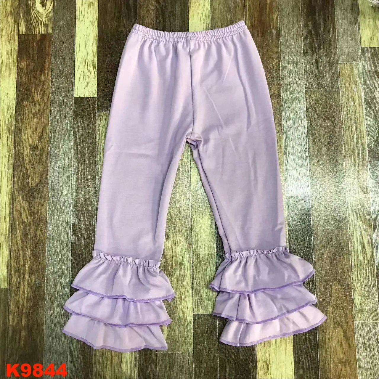 Baby Girls  Boot bluey Mermaid Holographic Spandex Trousers Kids Children Toddler Bell Bottom Pants Infant Soft Clothing