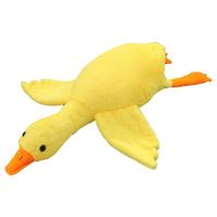 50cm Hug Stuffed Animal Duck Kawaii Goose Plush Toy Sleeping Pillow Goose Plush Toys Floor Mat Doll Sleeping Companion Doll