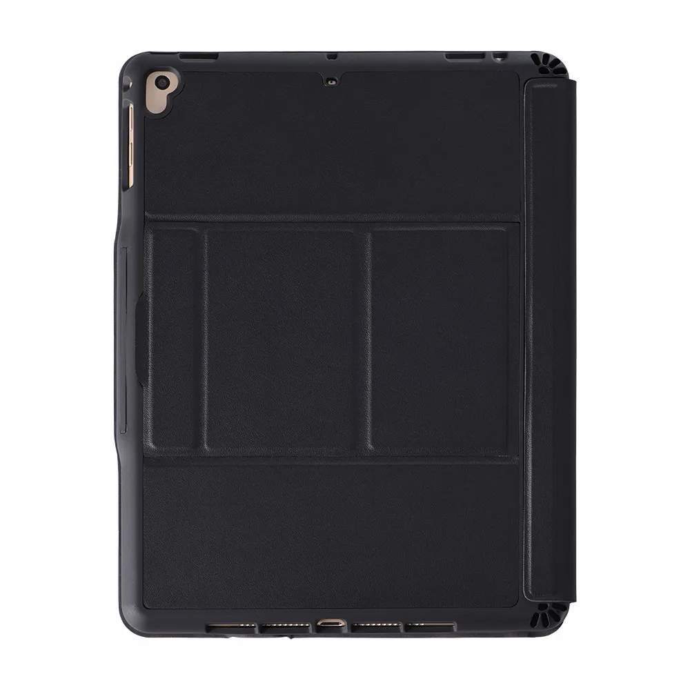 

T-205 Detachable Bluetooth-compatible Keyboard + TPU Tablet Casing for iPad 9.7-inch (2018) (2017)/iPad Air 2/Air (2013), Etc -