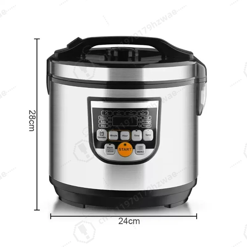 5L Smart Multi-Cooker, Large Capacity Electric Rice Pot for Cross-Border Sale