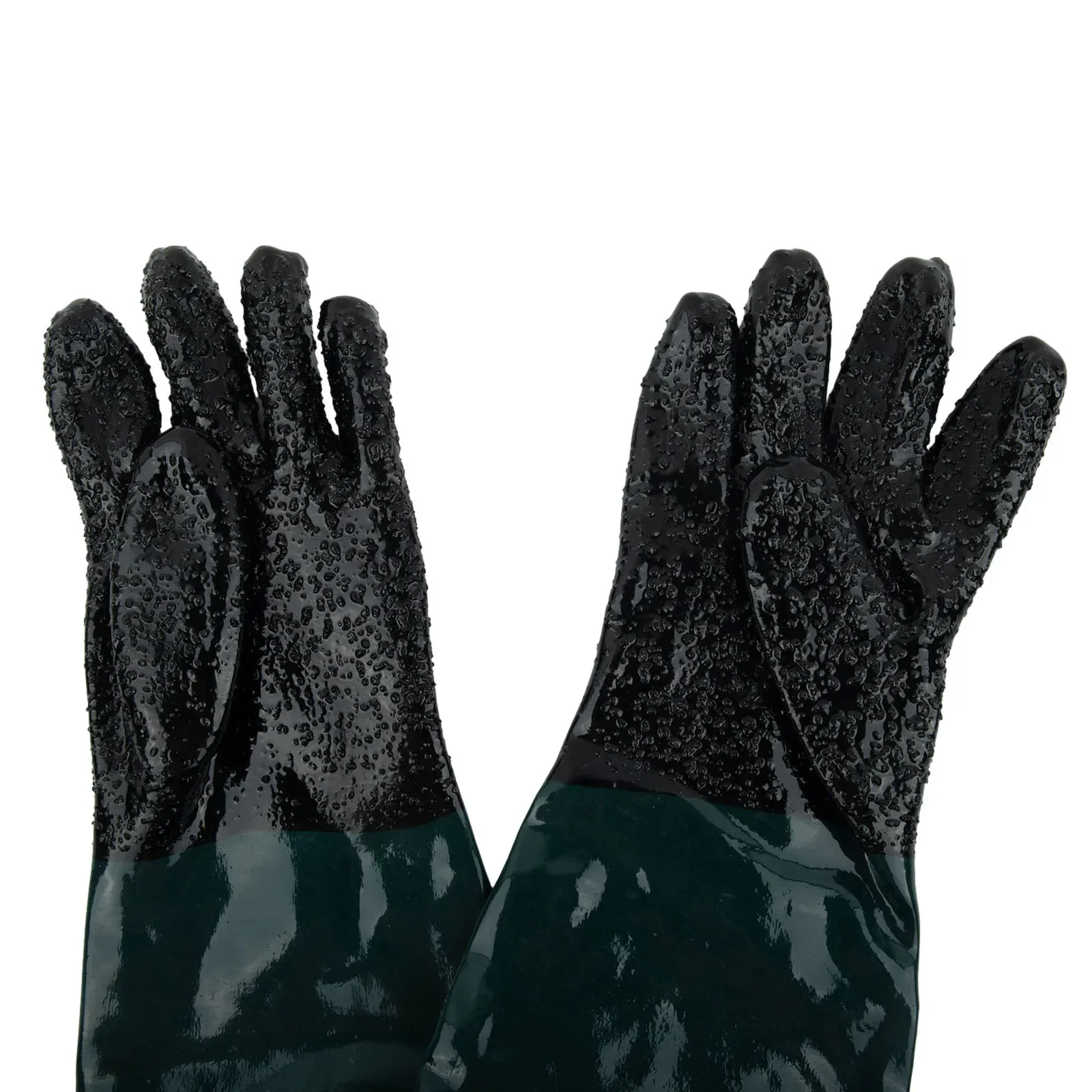 

Sandblast Cabinet Gloves, PVC and Cotton Construction, Absorbent Lining, Protect Your Hands During Sandblasting