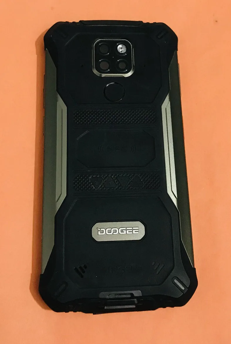 Original Back Frame shell case+ camera glass for DOOGEE S68 Pro Helio P70 Octa Core Free Shipping