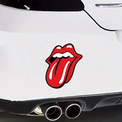 Waterproof Rolling Stone Lip Car Sticker Durable Auto Bumper Window Body Styling Decal Scooter Body Motorcycle Tank Helmet Decor