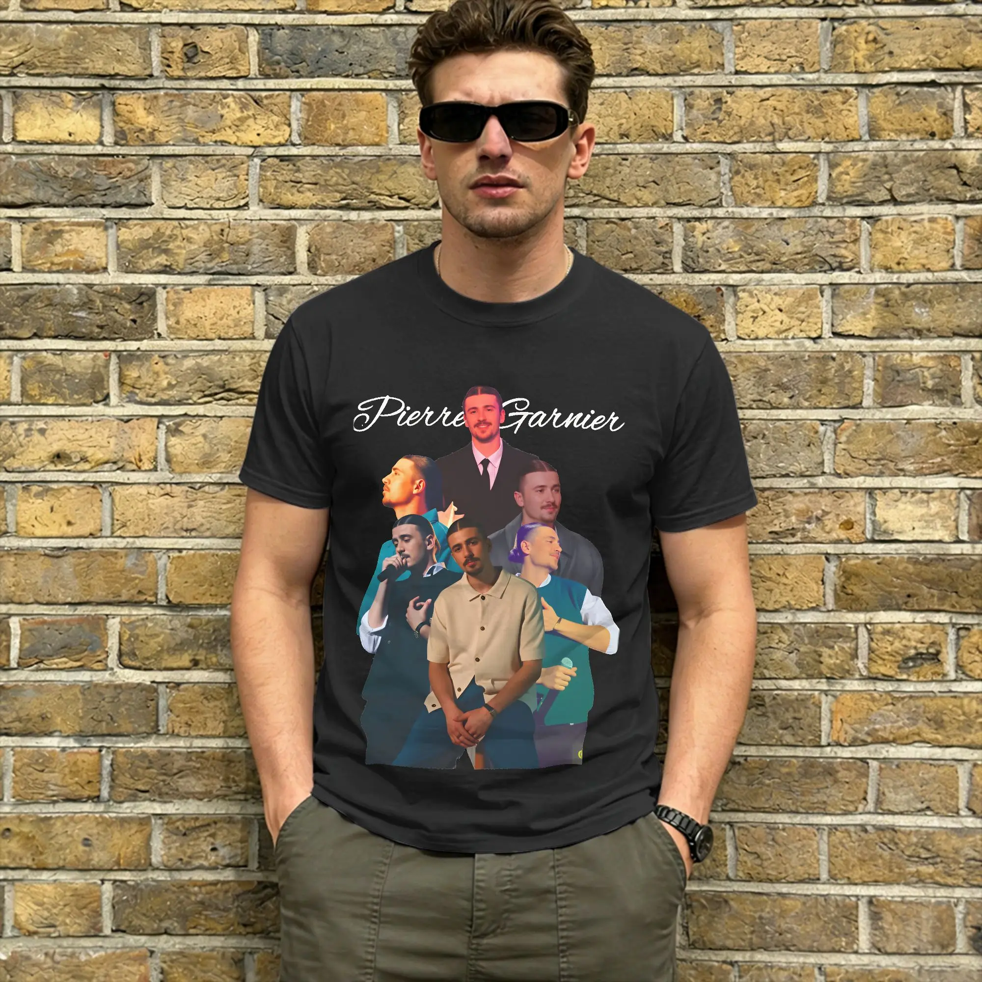 Camisetas Pierre Garnier Chaque Seconde Tour para hombre, camisetas 100% de algodón, camisetas increíbles con cuello redondo, camisetas de manga corta para adultos
