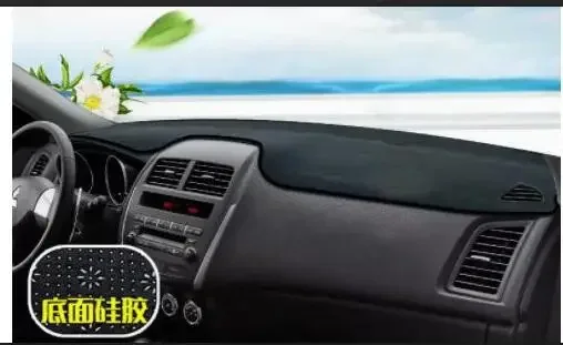 2013-2020 for Mitsubishi ASX Accessories Car Dashboard Light-proof Mat Dash Non-slip Sun Shade Protetion Carpet Cover Pad