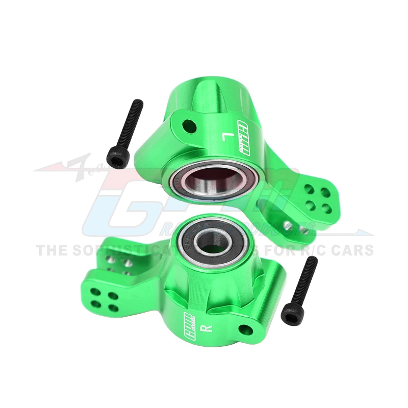 GPM Metal Rear Steering Cup Hub Steering Knuckles AR330404 ARA330830 for ARRMA 1/7 Big Rock 1/8 Kraton Notorious Outcast EXB 6S