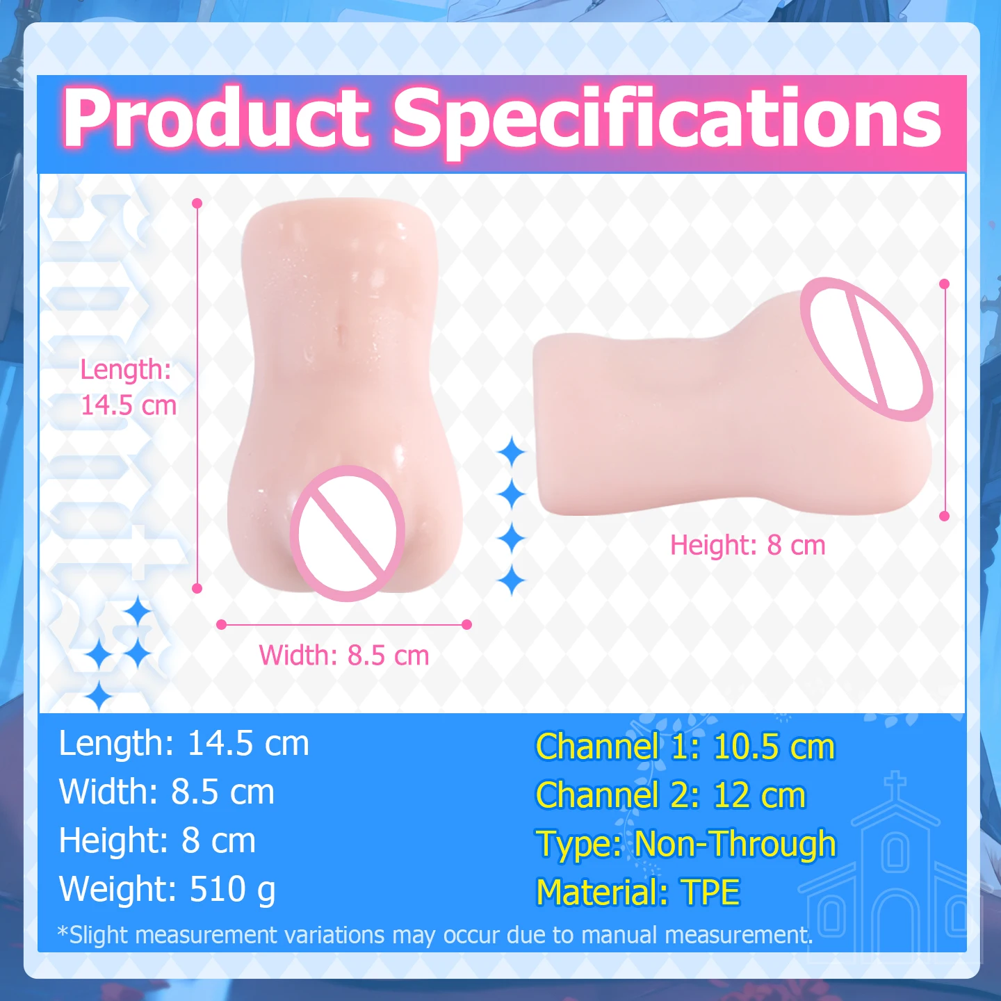 Anime Onahole Soft Pocket Pussy Adult Sex Toys for view 3