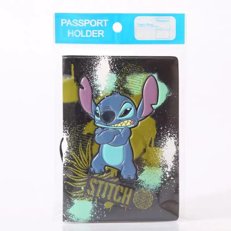 Nieuw Product Disney Stitch Schattige Id Card Holde Kartonnen Pu Paspoorthoes Bevroren Print Meisjes Jongens Verjaardagscadeau Van Een Vriend