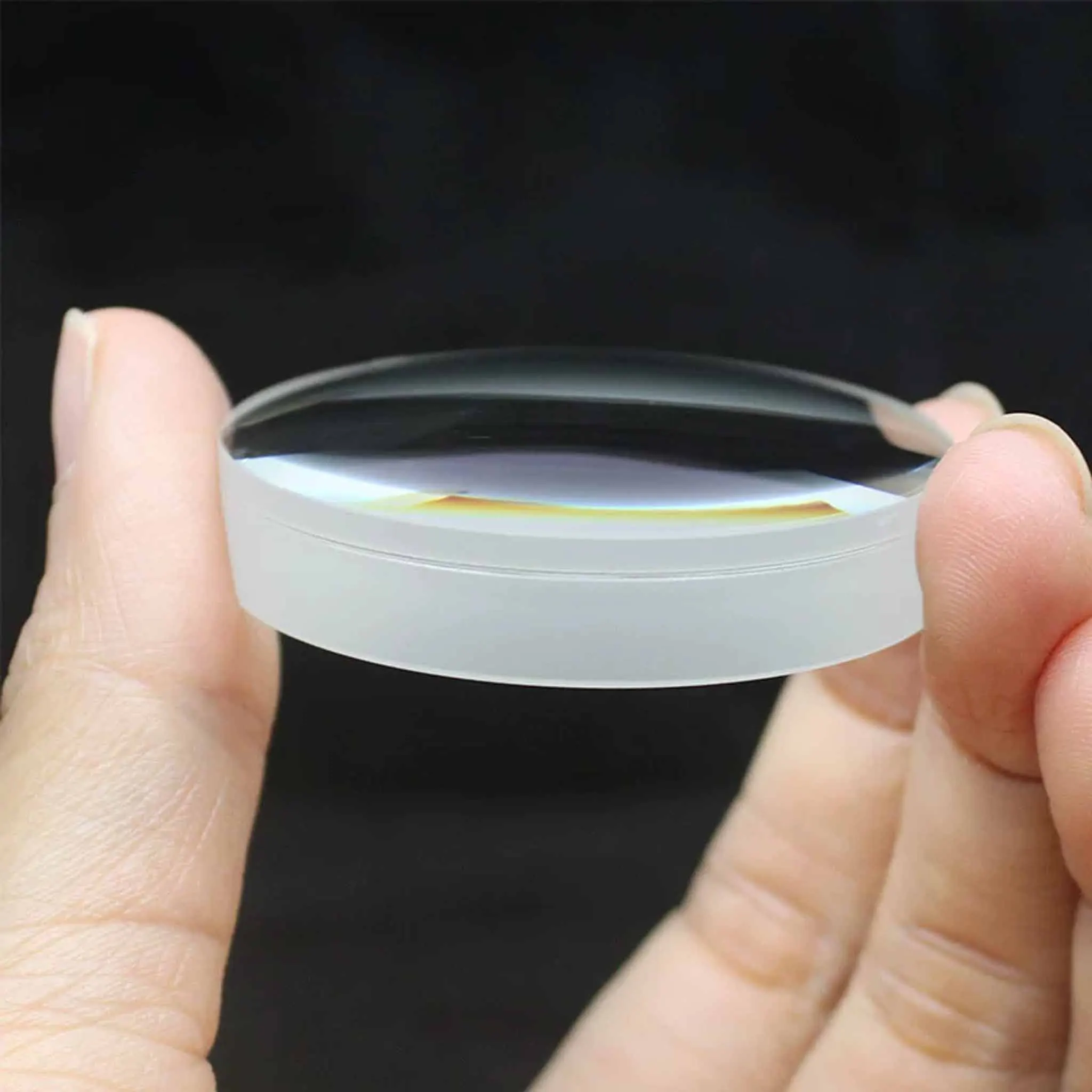 D31F62.2 Astronomical Telescope DIY Accessory - Green Film Refractive Achromatic Objective Lens Parallel Light Tube