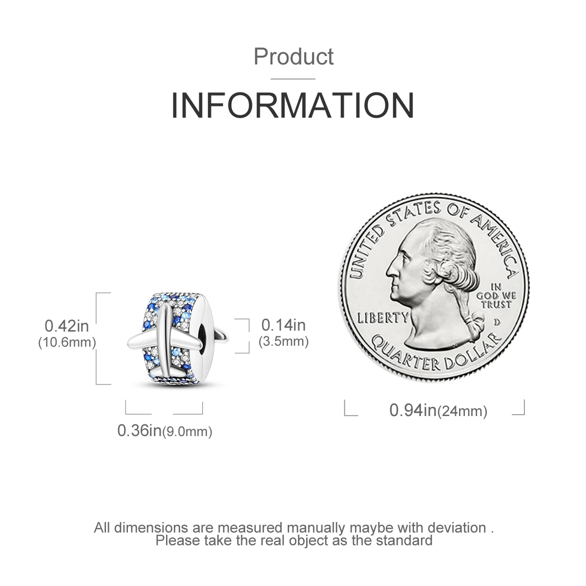 Charms passend für Originalperlen, 925er Sterlingsilber-Clip-Charms, Zirkon-Silikon-Abstandshalterperlen, passend für Armbänder, Damen-DIY-Geschenk – Detail 40