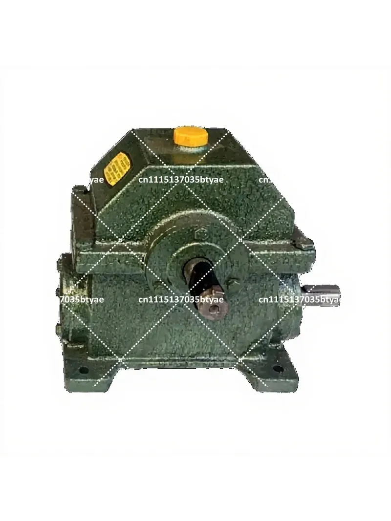 Nylon worm gear reducer, 1.5-mode copper turbine gearbox, small hand cranked 33 gear series