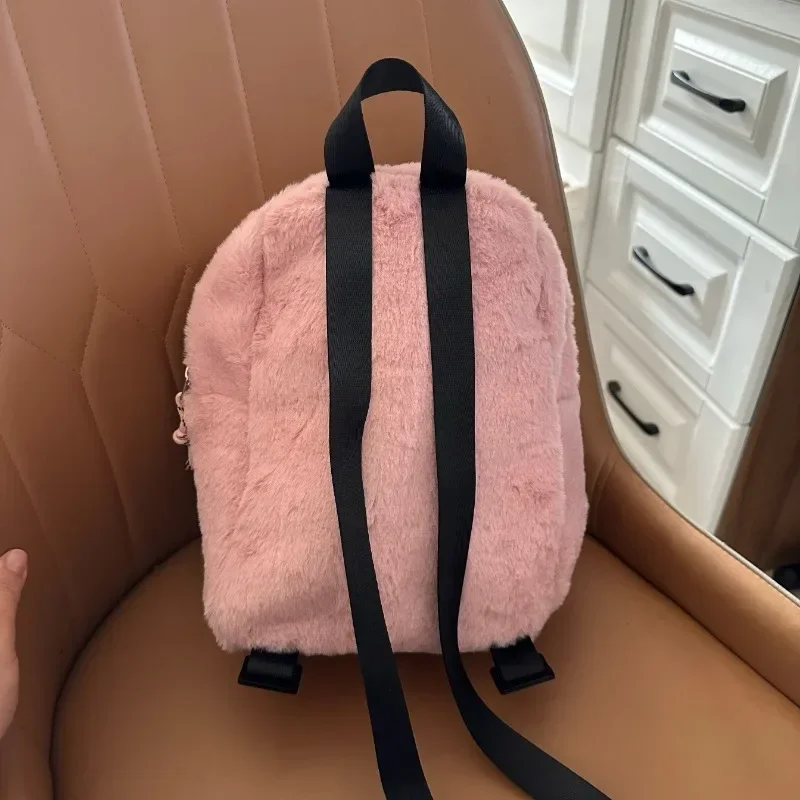 Disney 2025 nieuwe rugzak kleuterschool schooltas kindertas voor jongens en meisjes Stitch pluche kleurblok rugzak