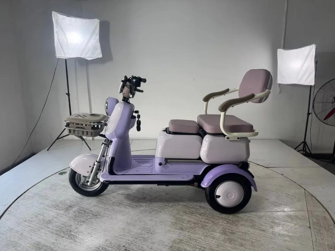 Multiple Voltage Optional Electric Three Wheeler High Load Electric Tricycle Farm Goods Short Haul Delivery Long Endurance
