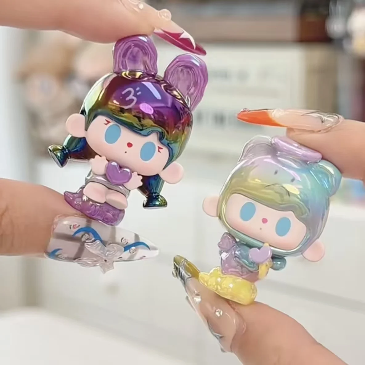 

New Tutubear Blind Bag Mini Figurine Blind Box About Love 5th Generation Collectible Trendy Art Toy Desktop Ornament For Adult
