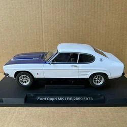 Diecast 1:18 Scale FORD CAPRI 1973 Simulation Alloy Car Model Toy Collectible Gifts Ornaments