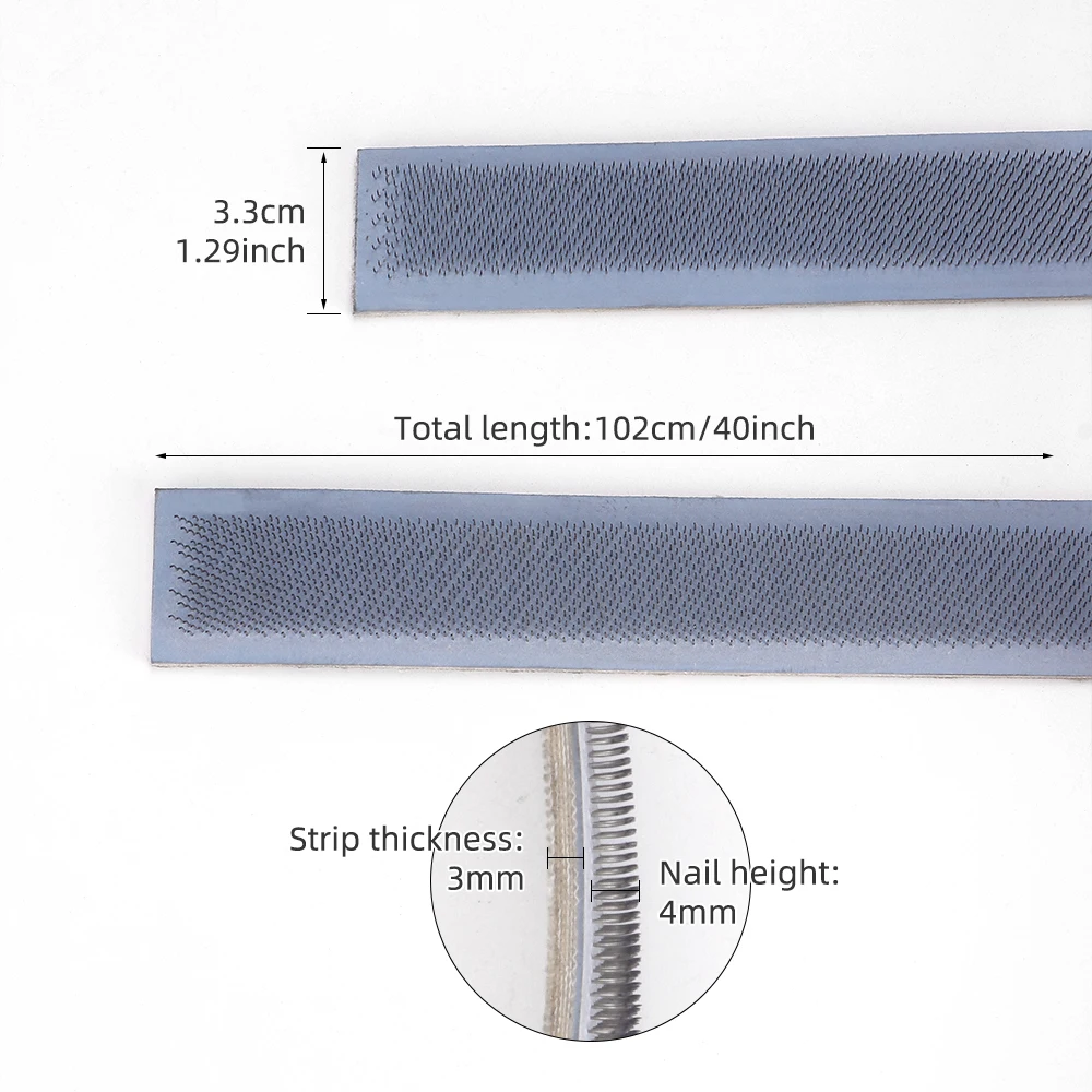 Rug Hooking Gripper Strip, Punch Needle Frame Gripper Strip for Linen and Monk's Cloth Use, Make Your Own Frame /Handmade Tool view 6