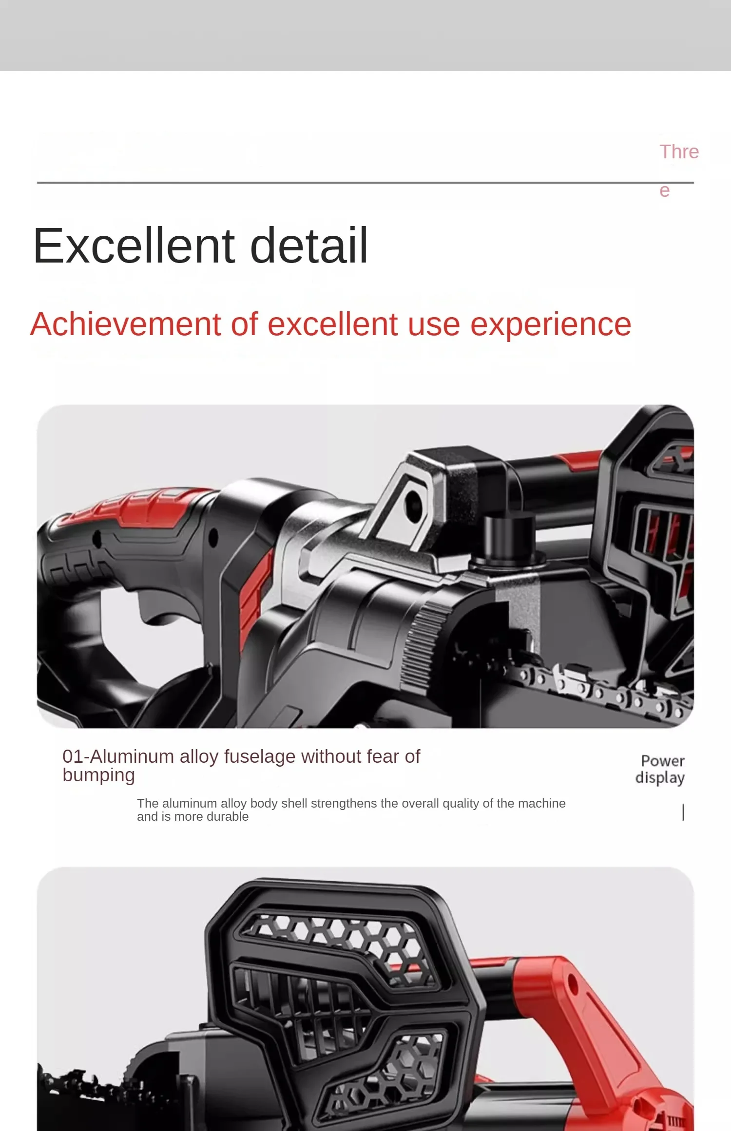 220V Efficient Cutting with DeWalt Mini Electric Chainsaw for Home Use