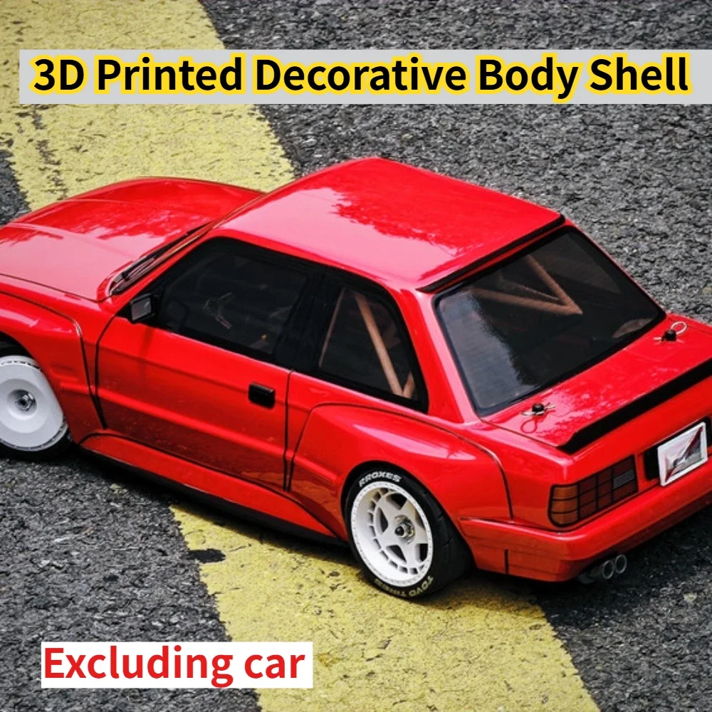 3D Printed Decor Body Shell E30 Style For HNR H9803 1/10 Scale RC Drift Rally Remote Control Model Custom Ornament Accessories