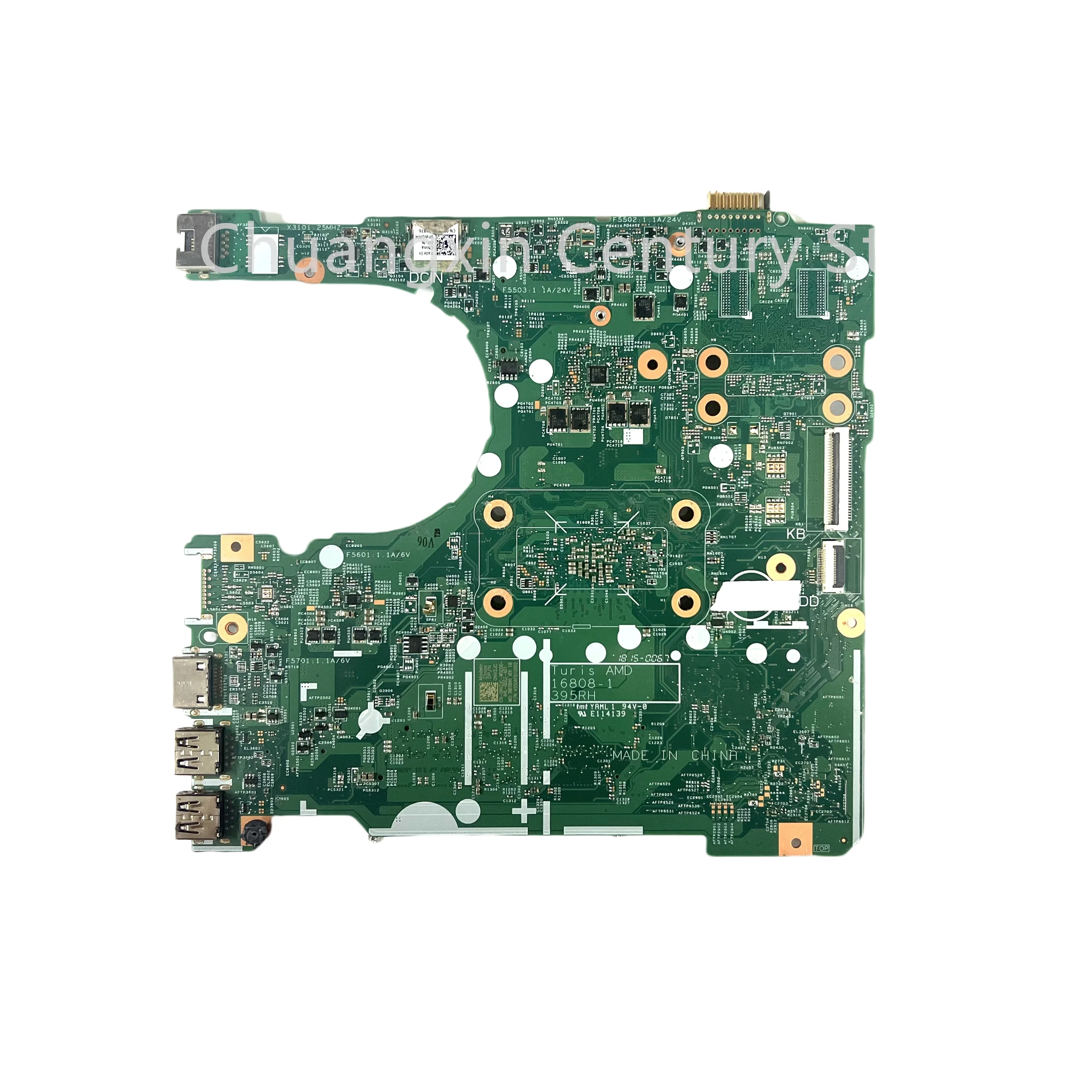 CN-0JCKNX 0H9JPV 16808-1 cocok untuk DELL Inspiron 3465 3565 E2-9000 A4-9200 A9-9400 A9-9425 laptop motherboard